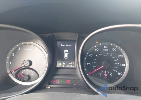 2014 Hyundai Santa Fe Sport 2.4L from USA, damaged, VIN 5XYZTDLB6EG152756